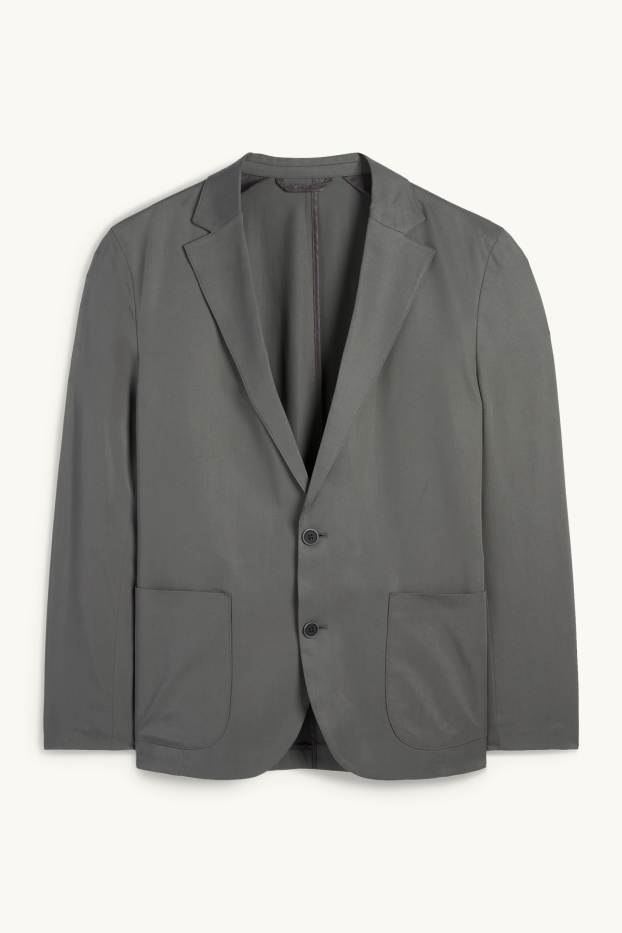 Hommes - Veste de costume - oversize - kaki