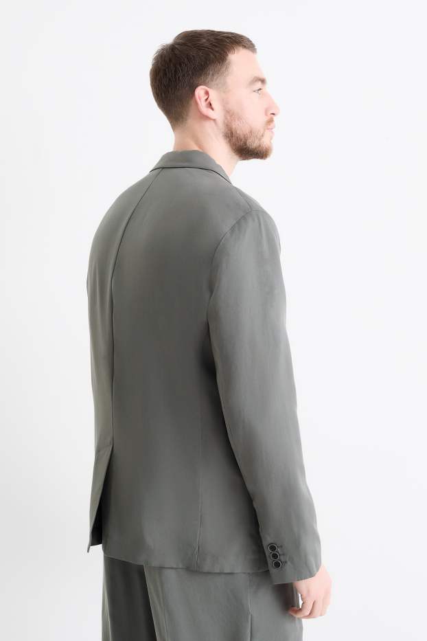 Hommes - Veste de costume - oversize - kaki