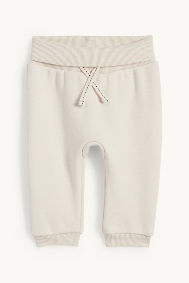 Baby Buben - Micky Maus - Baby-Weihnachts-Outfit - plüschgefüttert - dunkelblau