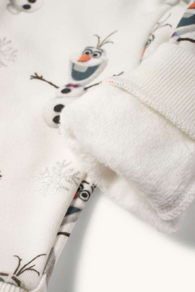 Unisexe - La Reine des Neiges - pyjama bébé - 2 pièces - rouge