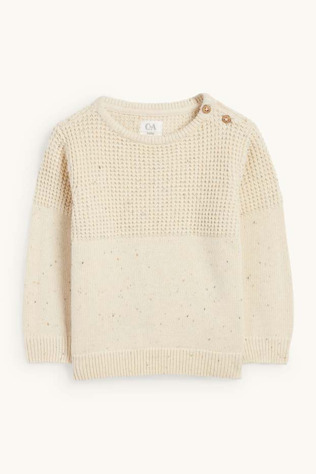 Baby Buben - Baby-Outfit - 3 teilig - beige