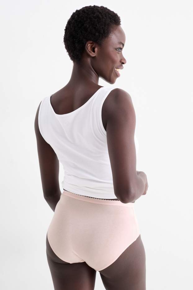 Damen - Multipack 3er - Slip - dunkelblau