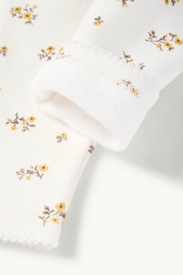 Baby Mädchen - Multipack 3er - Baby-Thermoleggings - plüschgefüttert - gelb