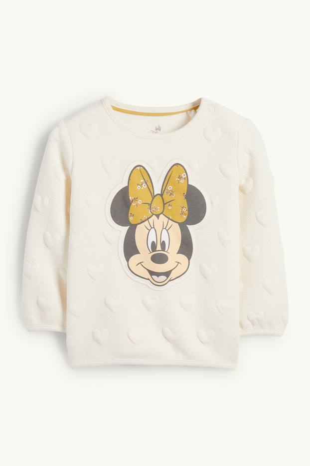 Neonate - Minnie - completo per neonate - 3 pezzi - giallo