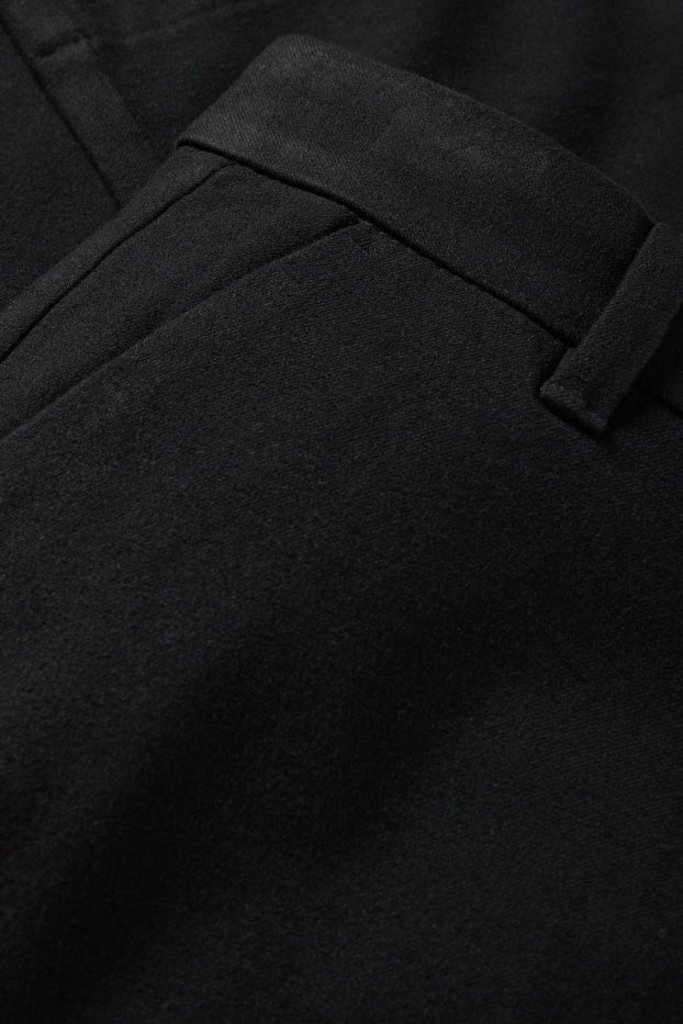 Heren - Chino - tapered fit - zwart