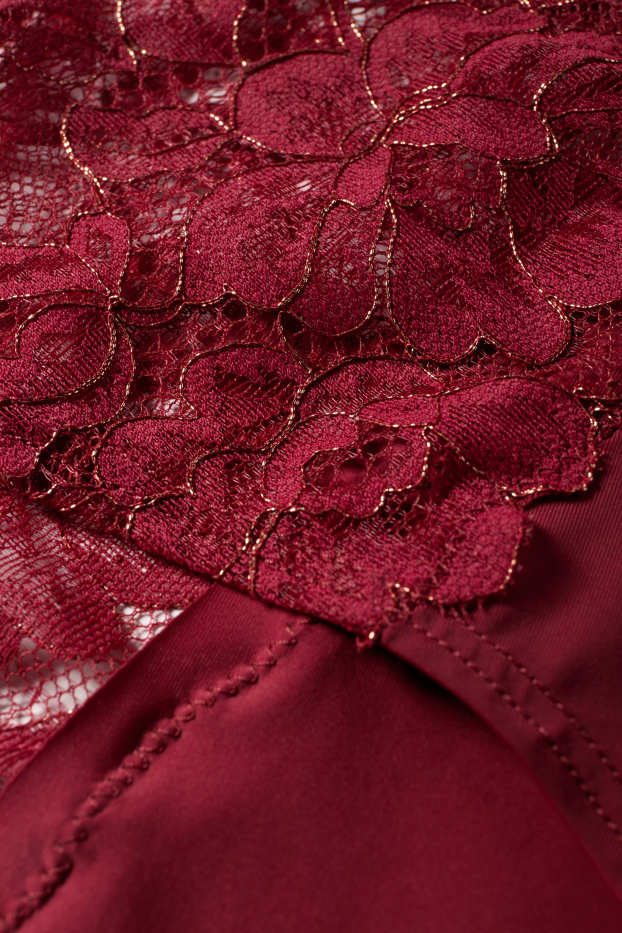 Damen - Hipster - dunkelrot