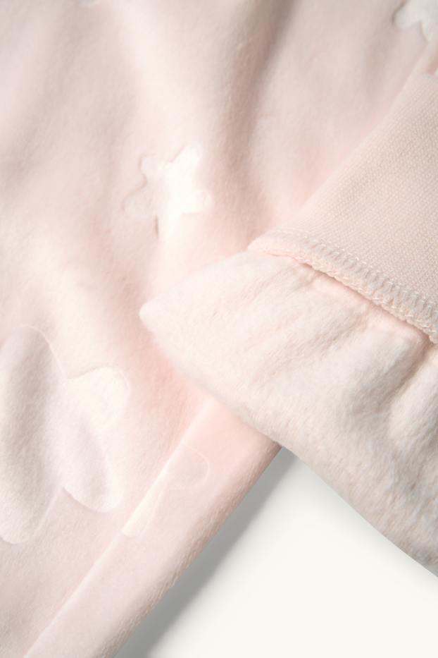 Kinder Mädchen - Bluey - Winterpyjama - 2 teilig - rosa