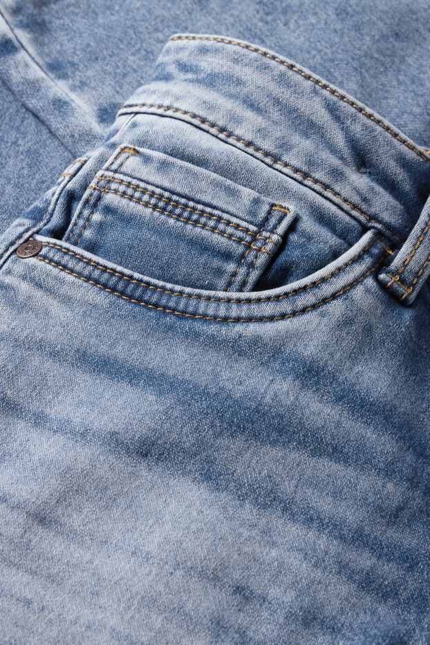 Children Boys - Straight jeans - thermal jeans - jog denim - LYCRA® - denim-light blue