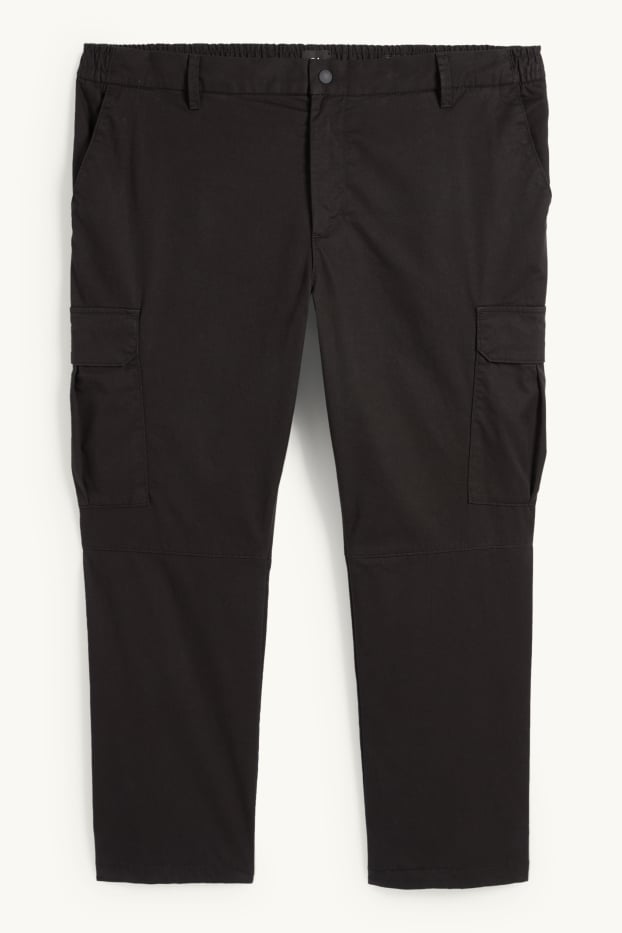 Herren - Thermo-Cargohose - schwarz