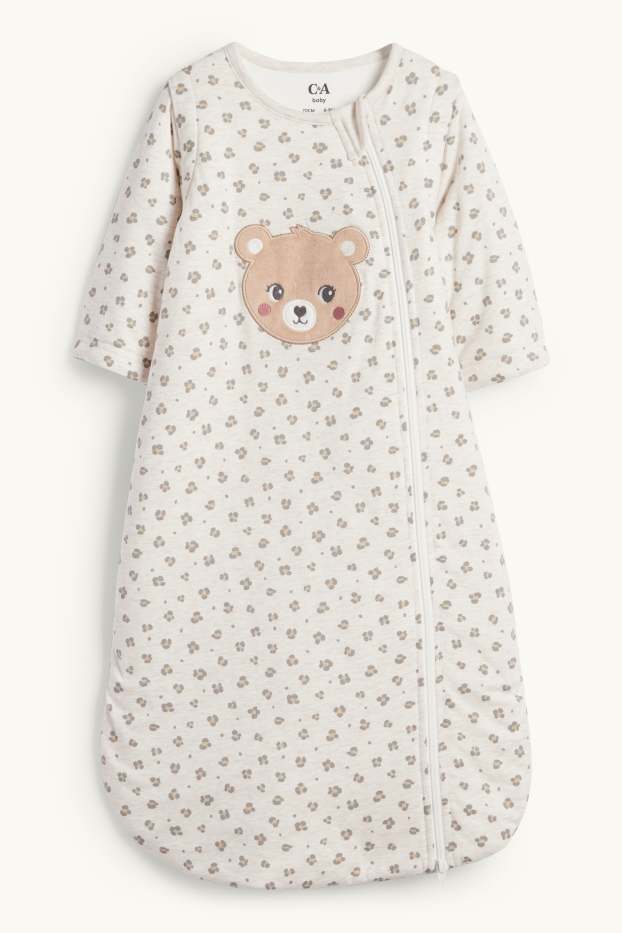 Bébés filles - Léopard - gigoteuse - 6-18 mois - beige clair