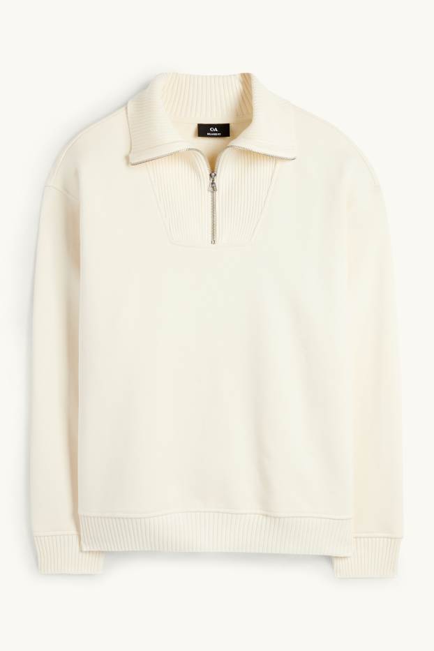 Men - Sweatshirt - cremewhite