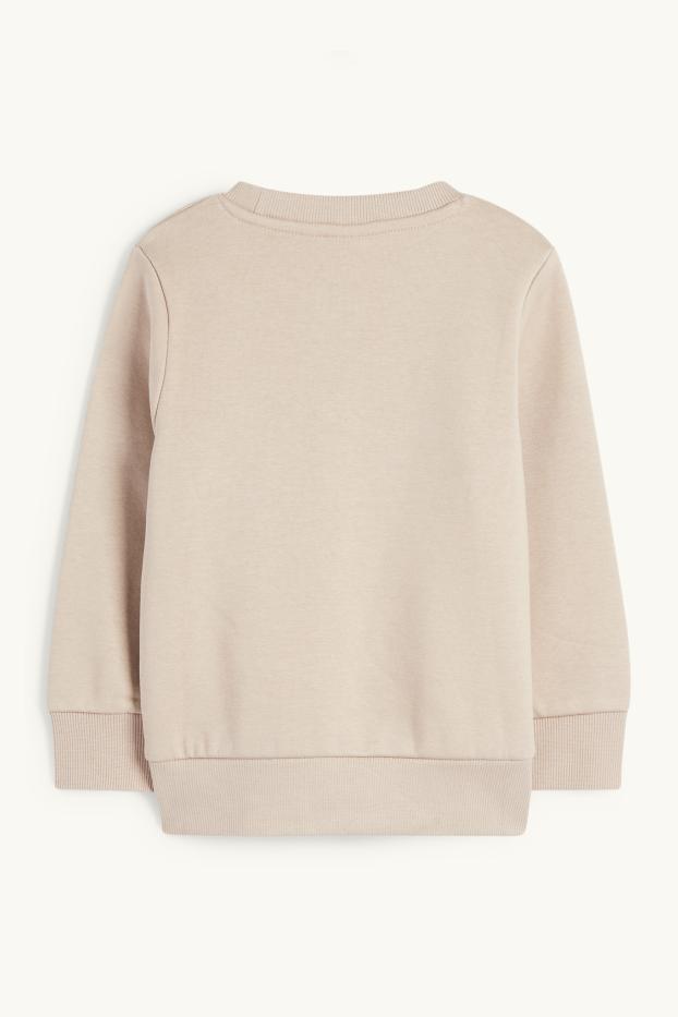 Děti - chlapci - Bluey - vánoční mikina - béžová