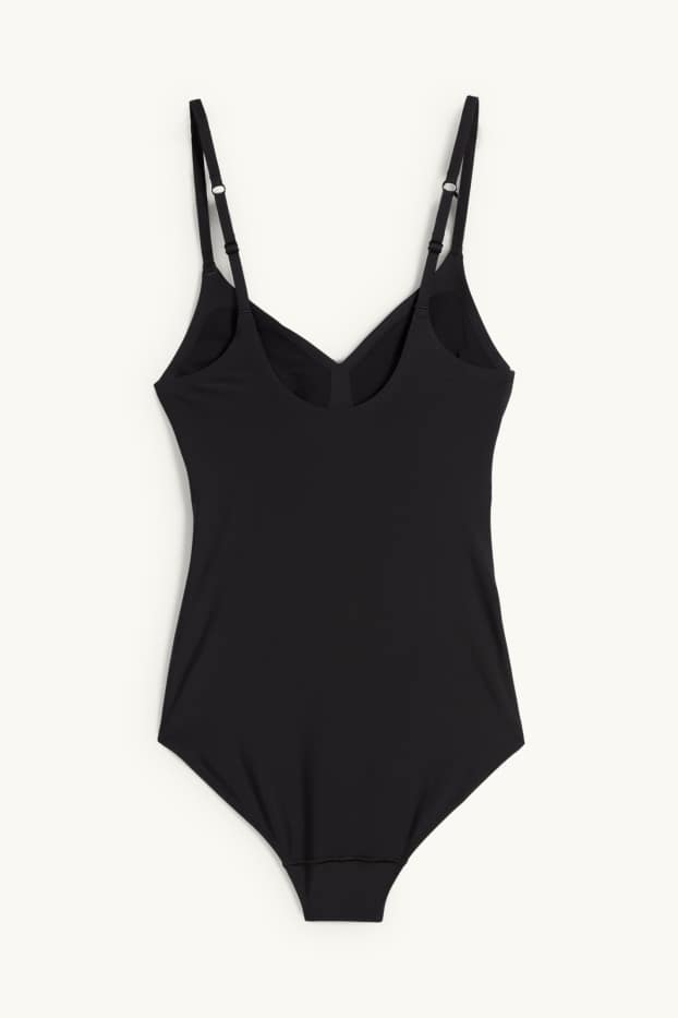 Damen - Shaping-Body - seamless - LYCRA® - schwarz