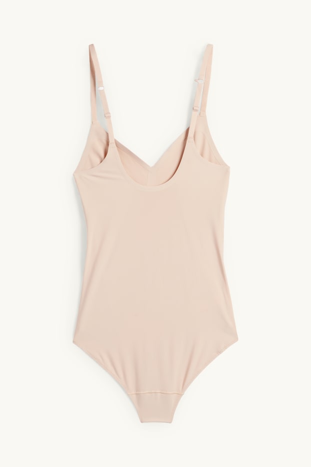 Damen - Shaping-Body - seamless - LYCRA® - hellbeige