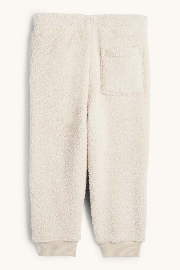 Nen - Pantalons de xandall polars - blanc trencat