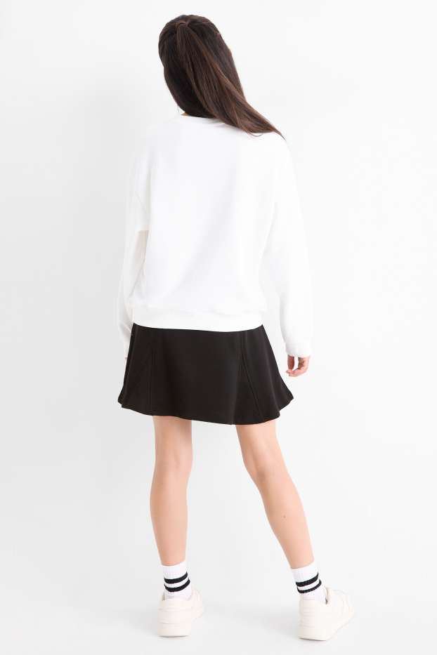 Kinder Mädchen - Harry Potter - Set - Sweatshirt und Rock - 2 teilig - schwarz / weiss