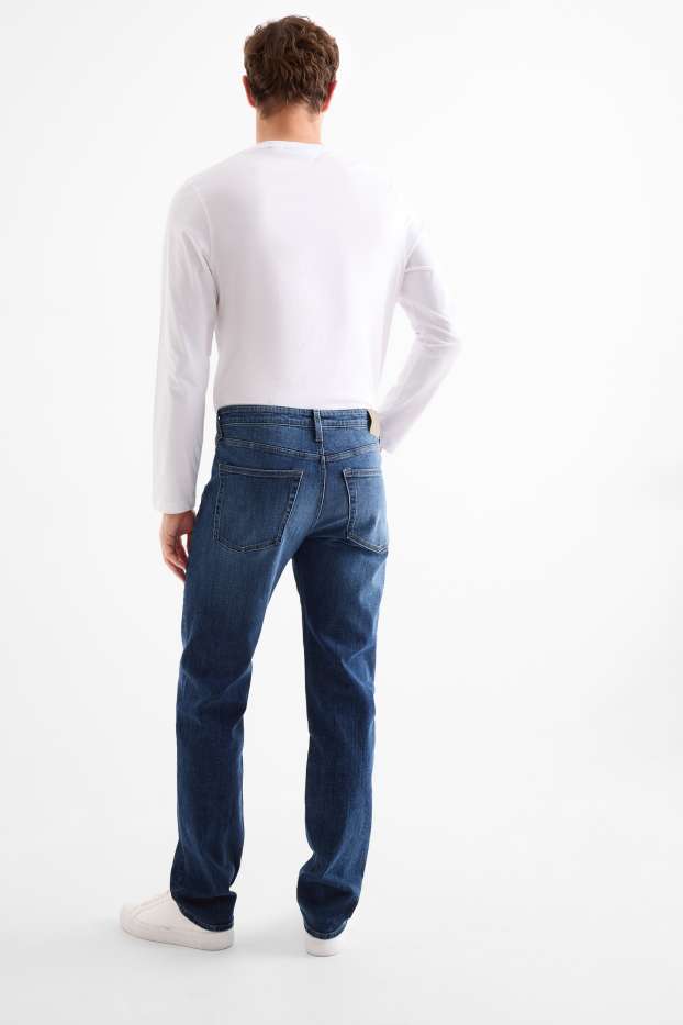 Hommes - Straight jean - LYCRA® - jean bleu