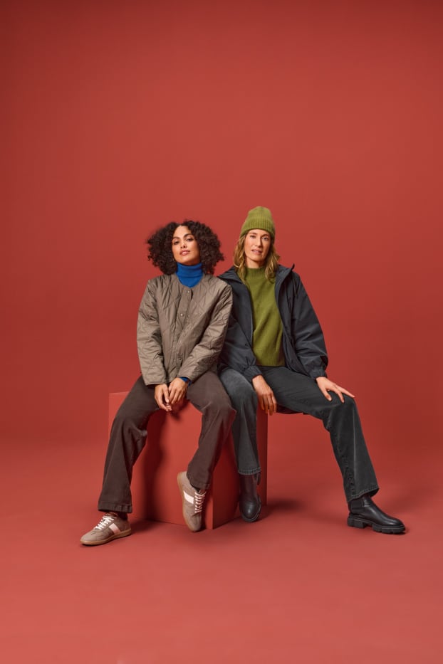 Mujer - Chaqueta acolchada - marrón