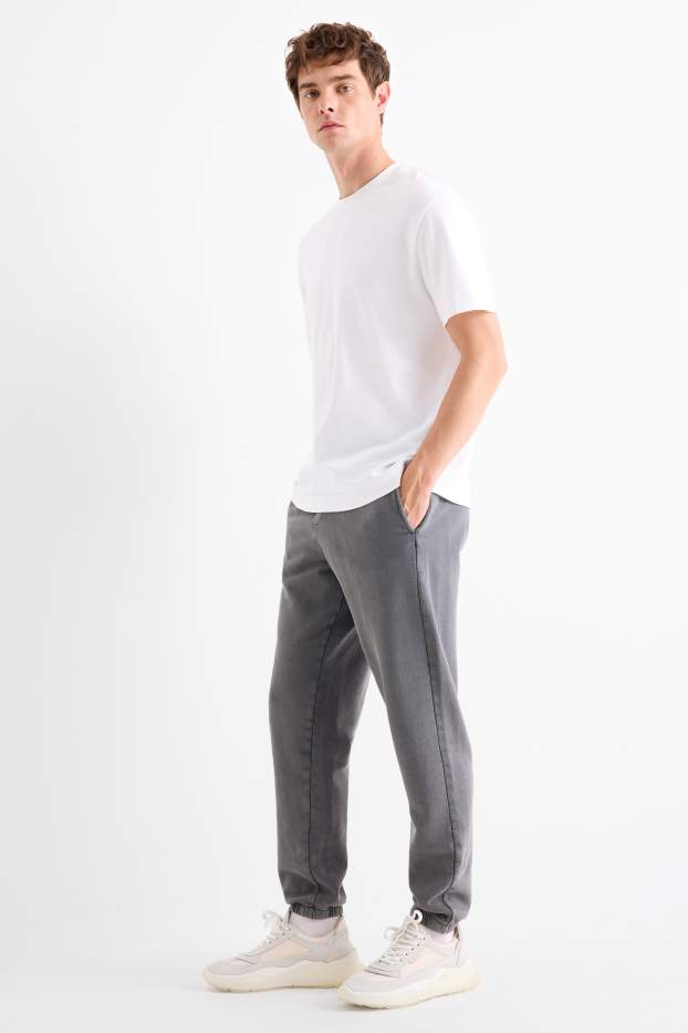 Bărbați - Pantaloni de trening - gri închis