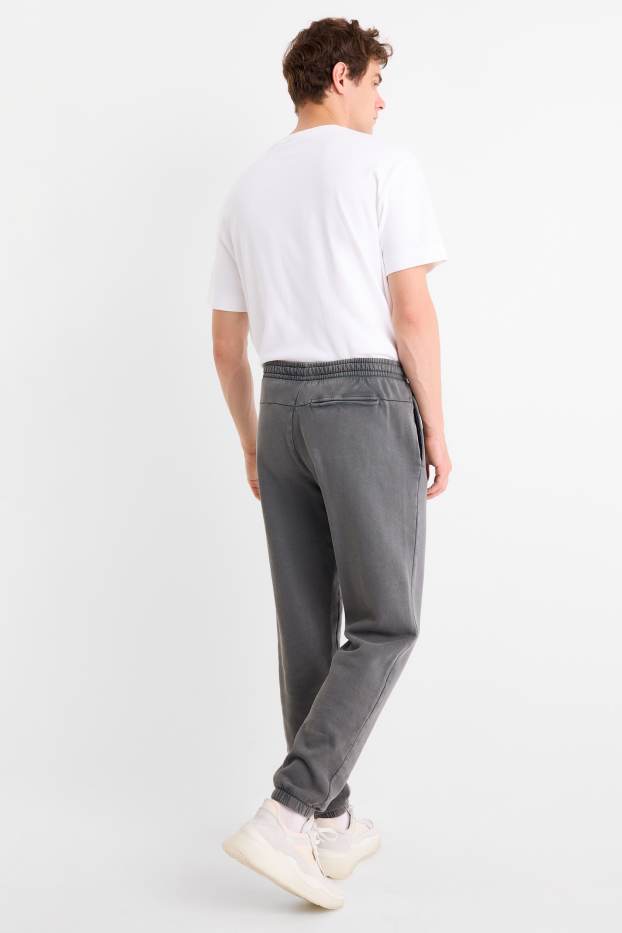 Bărbați - Pantaloni de trening - gri închis