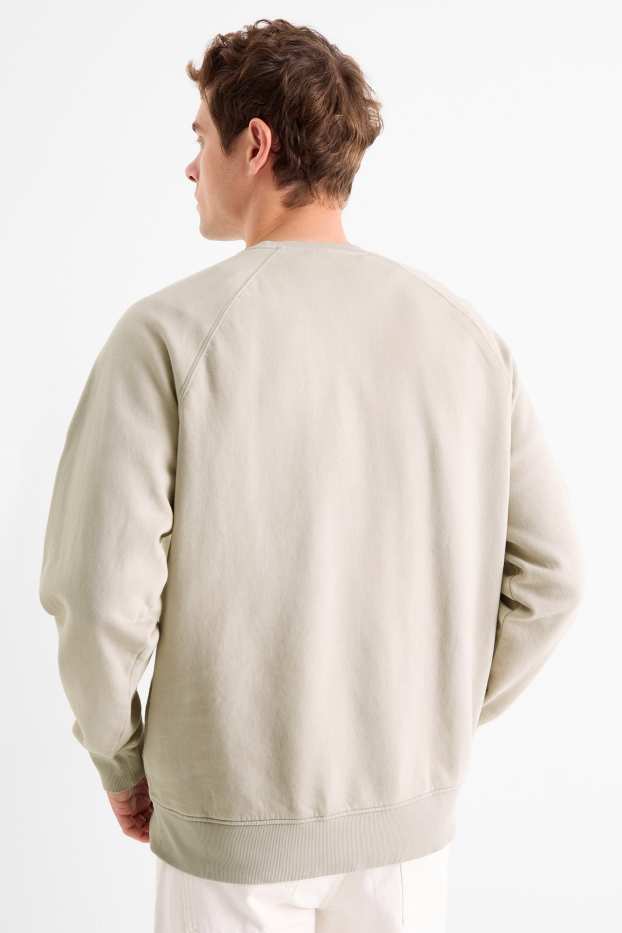 Bărbați - Bluză de molton - bej