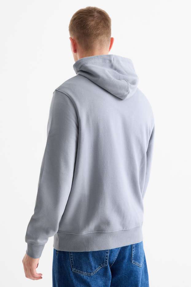 Men - Hoodie - light blue