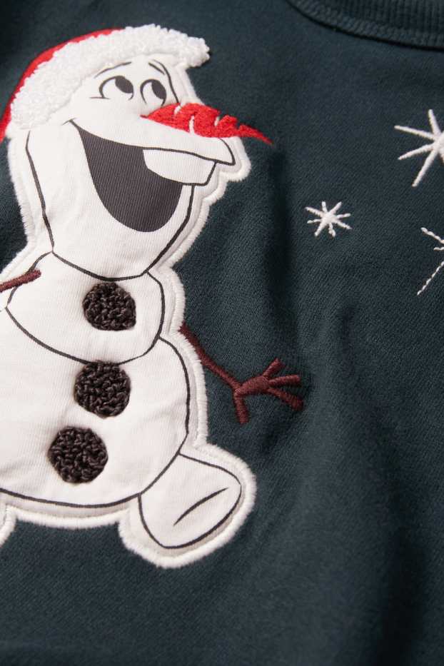 Baby Buben - Frozen - Baby-Sweatshirt - dunkelblau