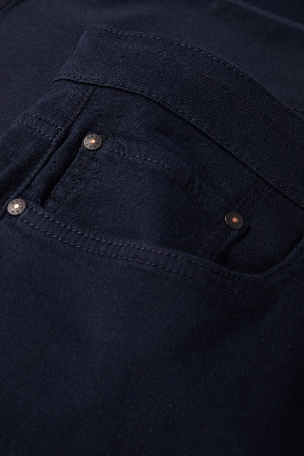 Heren - Thermobroek - Regular Fit - donkerblauw