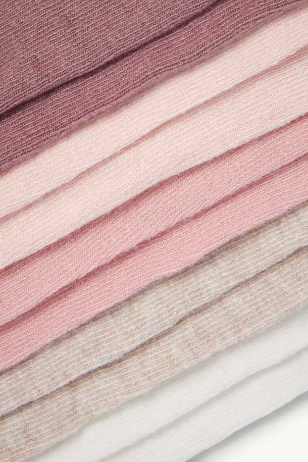 Bambine - Confezione da 5 - calzamaglia - rosa