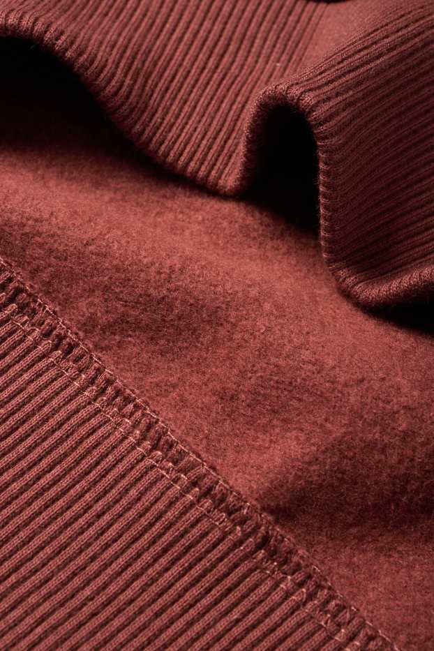 Kinder Buben - Bär - Sweatshirt - bordeaux