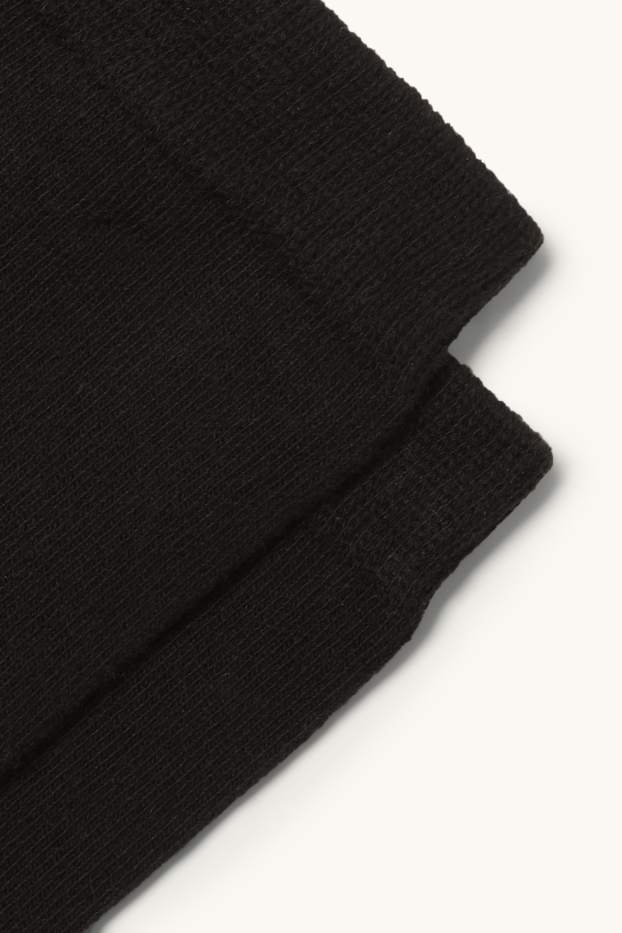 Femmes - Lot de 10 paires - chaussettes - noir