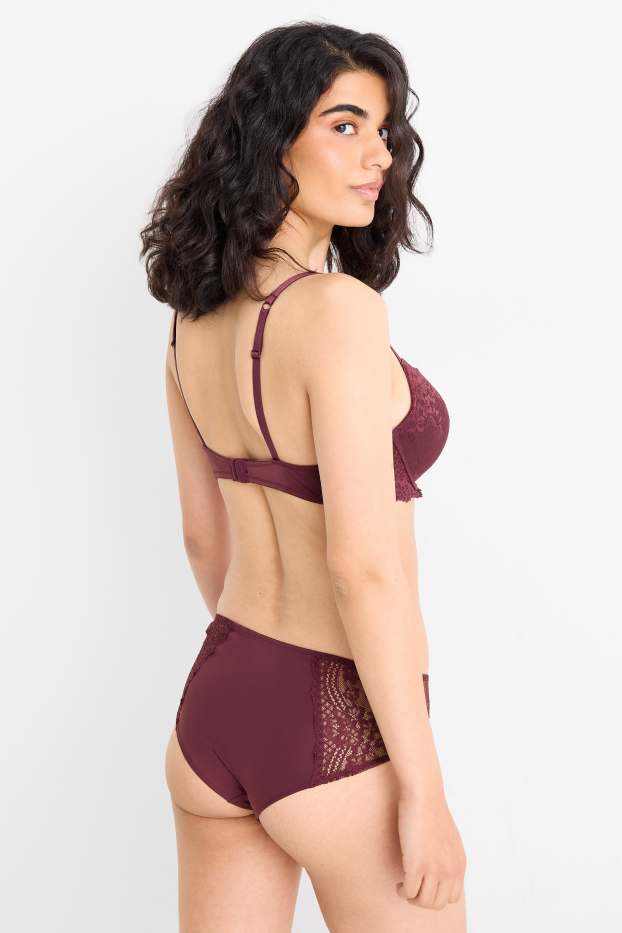 Damen - Hipster - bordeaux