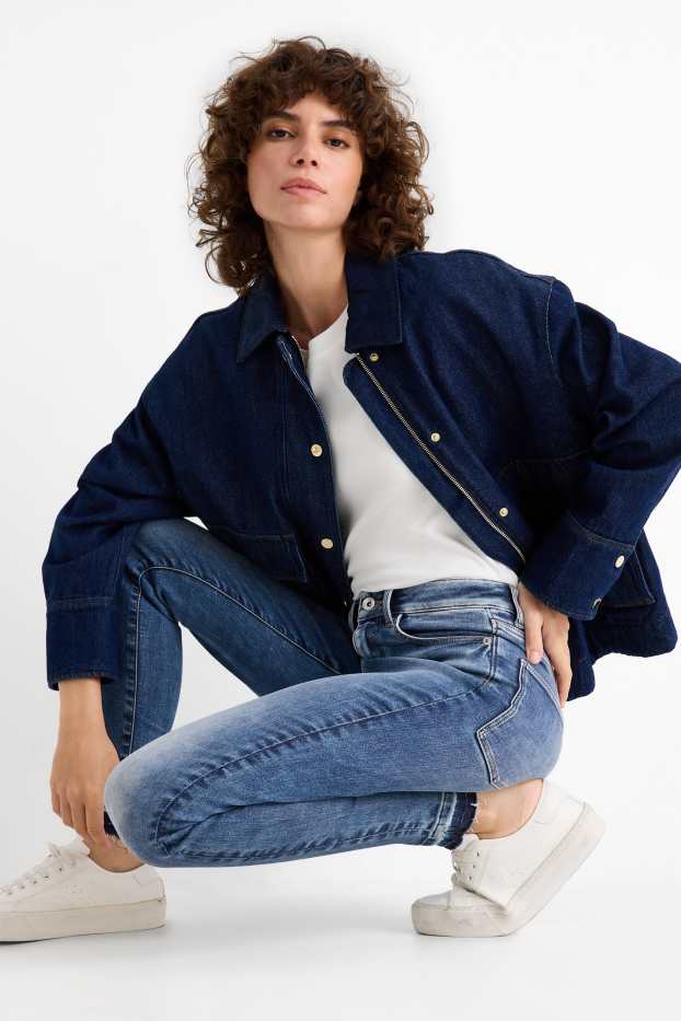 Femmes - Skinny jean - high waist - LYCRA® ADAPTIV Fiber - jean bleu