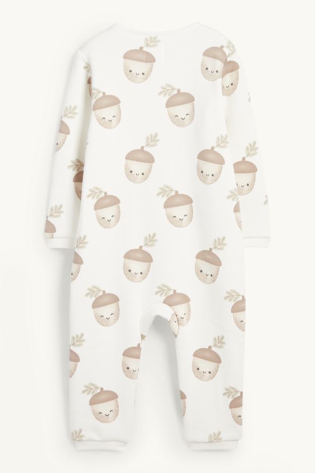 Unisexe - Gland - pyjama bébé - blanc crème