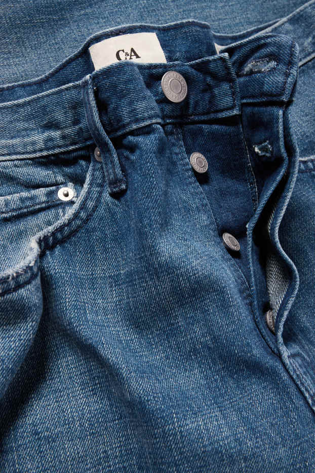 Hommes - Regular jean à boutons - jean bleu