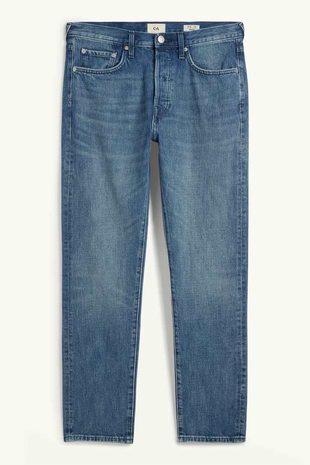 Hommes - Regular jean à boutons - jean bleu