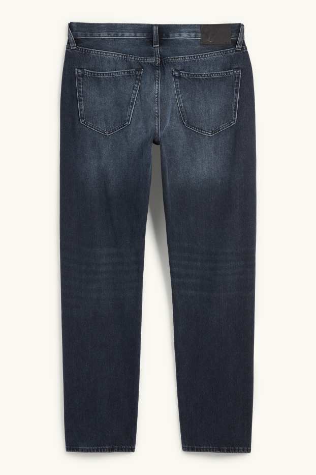 Hommes - Regular jean à boutons - jean bleu foncé