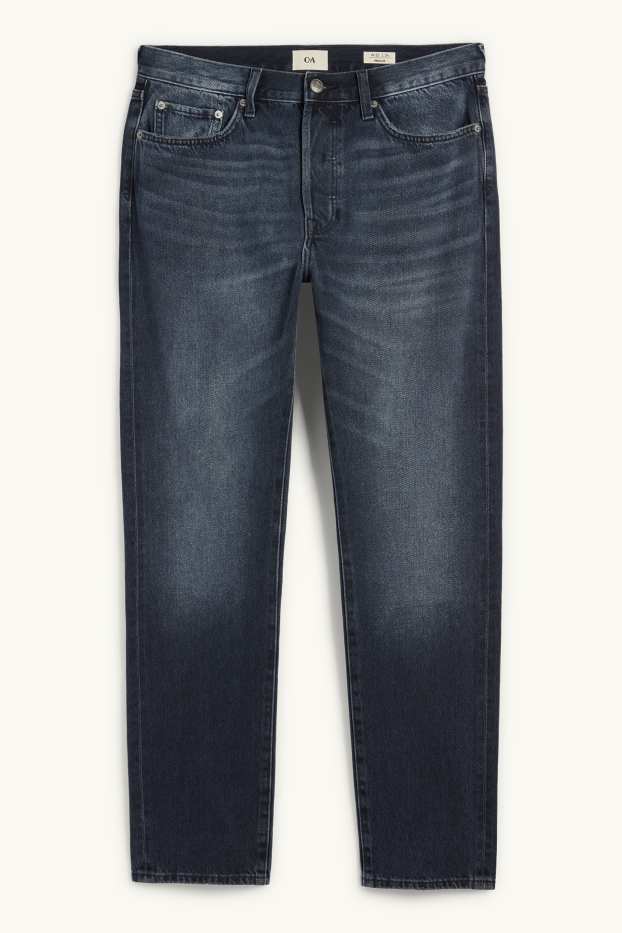 Hommes - Regular jean à boutons - jean bleu foncé