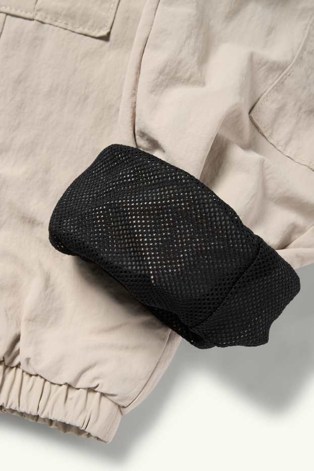 Kinder Jungen - Thermo-Cargohose - beige