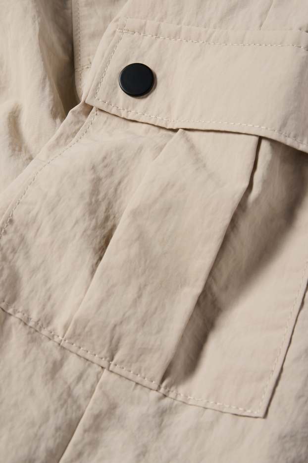 Kinder Jungen - Thermo-Cargohose - beige