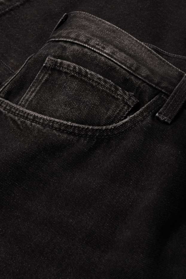 Bărbați - Relaxed jeans - negru