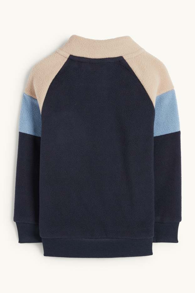 Niños - Sudadera de material polar - azul oscuro