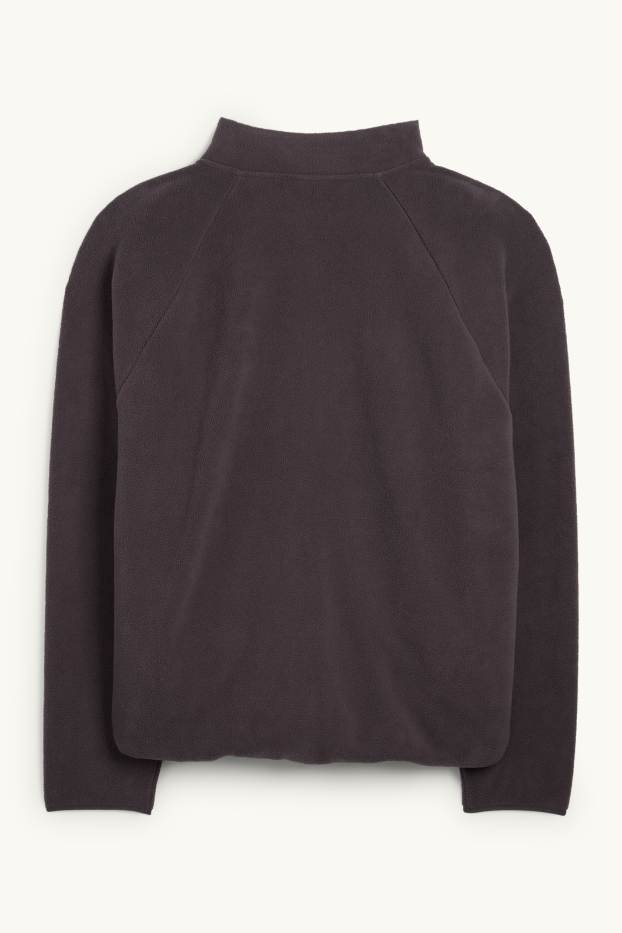 Herren - Fleecejacke - dunkelgrau