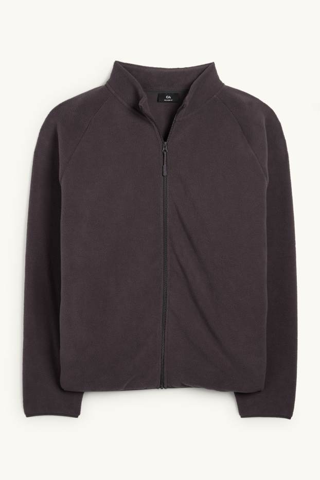 Herren - Fleecejacke - dunkelgrau