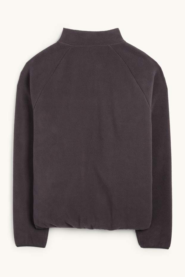 Herren - Fleecejacke - dunkelgrau