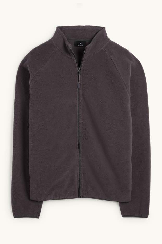 Herren - Fleecejacke - dunkelgrau