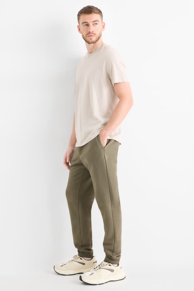 Men - Joggers - khaki