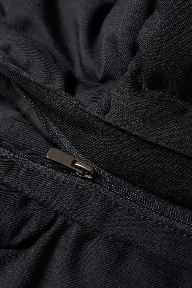 Hommes - Doudoune à capuche - finition déperlante - bleu foncé