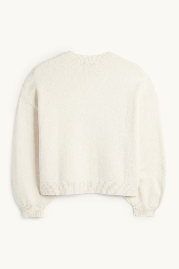 Women - Jumper - cremewhite