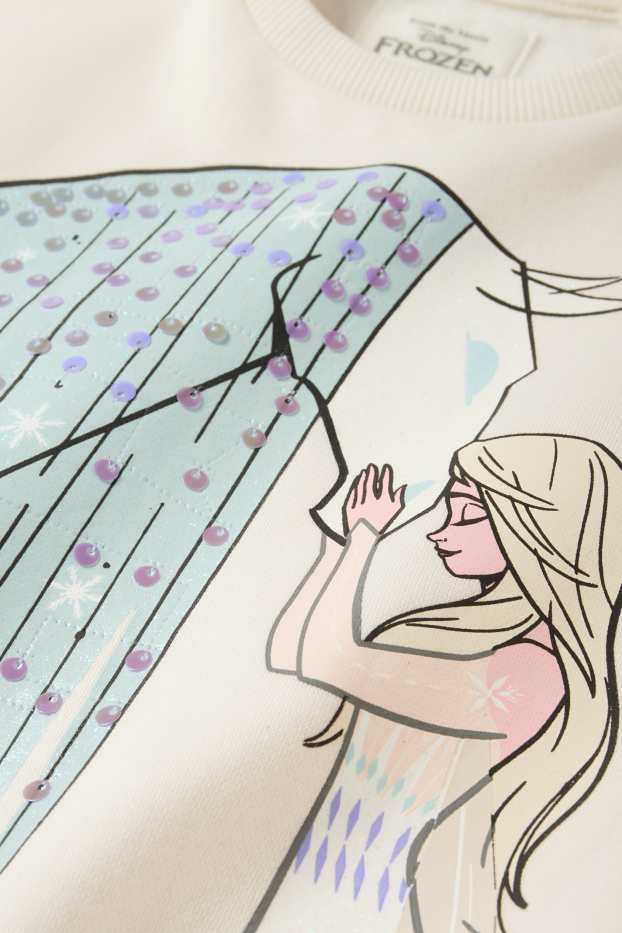 Children Girls - Frozen - sweatshirt - cremewhite